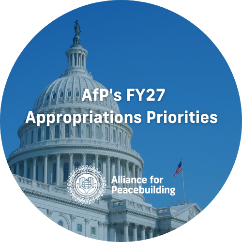 Written Public Testimony Senate Committee on Appropriations Subcommittee on State, Foreign Operations, and Related Programs