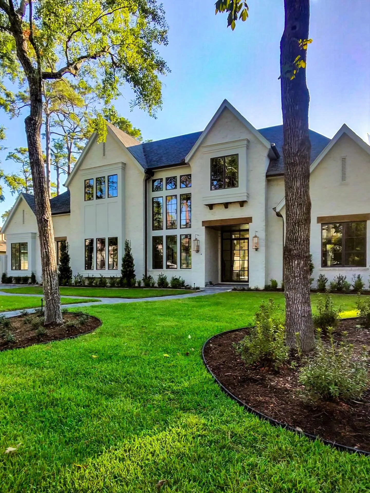 Adding to the beauty of Bunker Hill Village, this home started as our own design. During the construction process we had the buyer come to us and they made it their own. There are loads of beautiful custom details that we love and we are very proud o