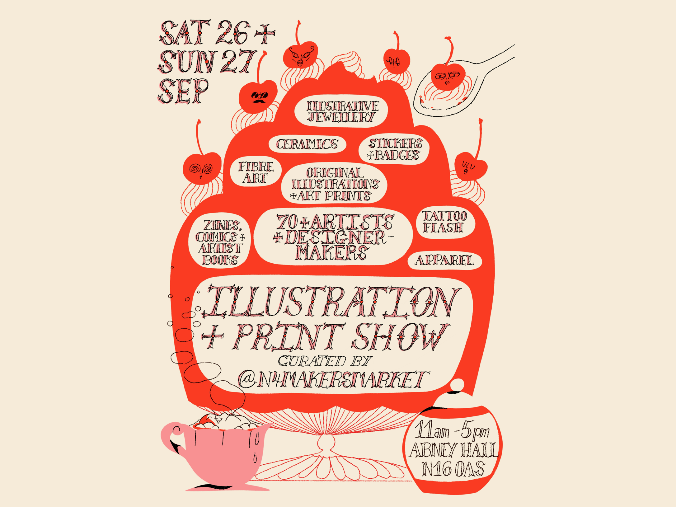 SEP 26 + 27 ✍️ ILLUSTRATION + PRINT SHOW
