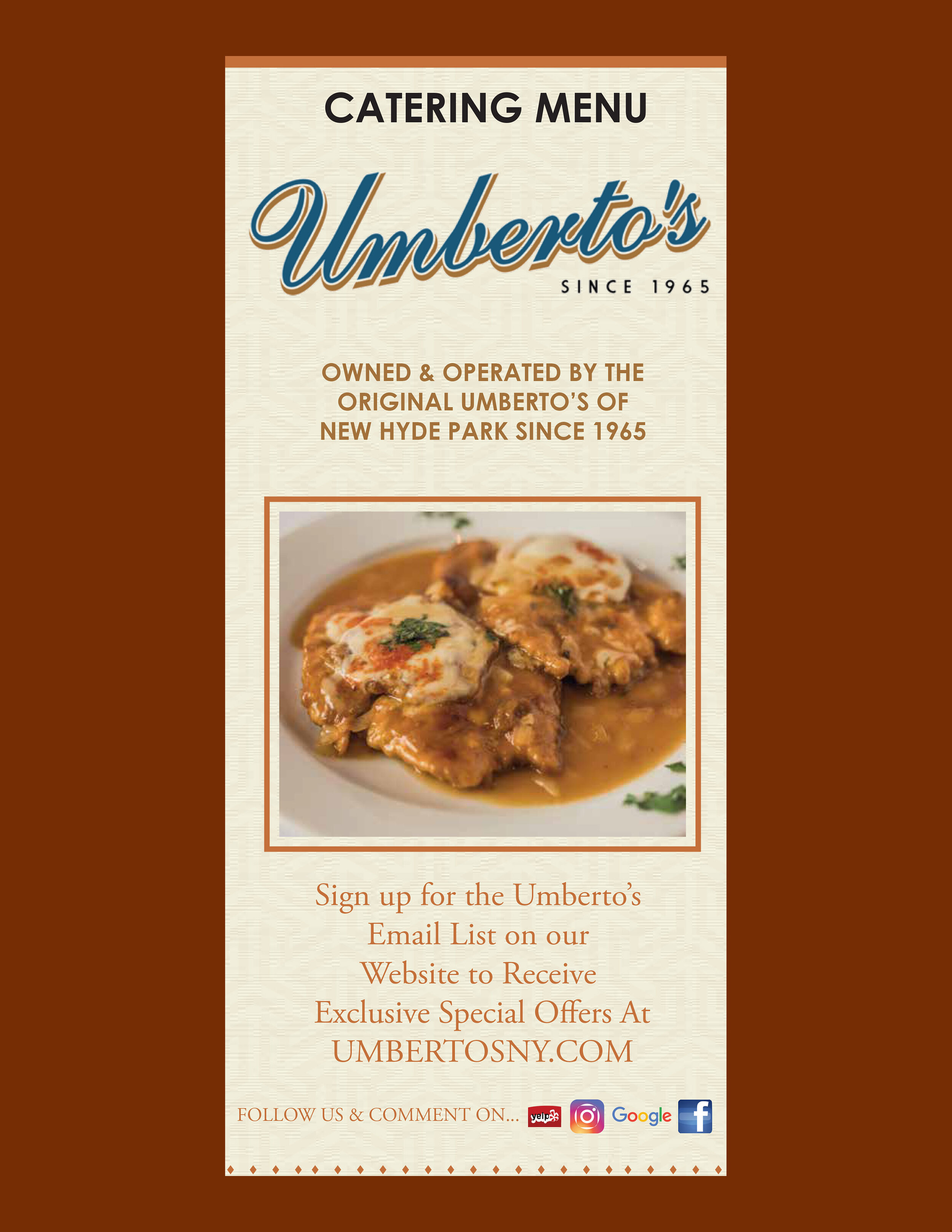 Umberto's of Wantagh Menu Best Pizza and Italian Food on Long Island