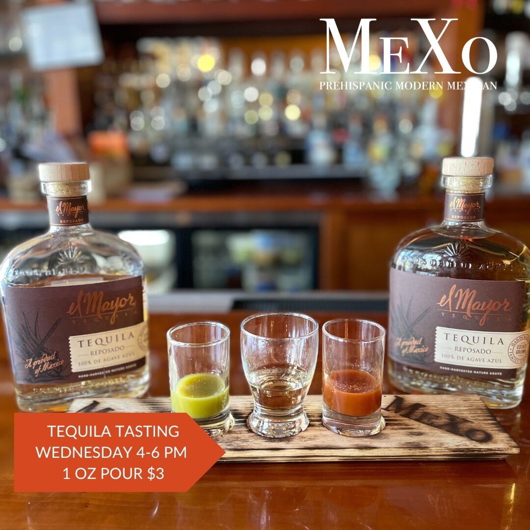 🍹Join us this Wednesday from 4-6 pm for our Tequila Tasting event! 🌵🥃 Sip and savor the incredible flavors of El Mayor Reposado, the star of the evening! 🌟✨ With a special offer of just $3 for a 1 oz pour, you won't want to miss out on this delig