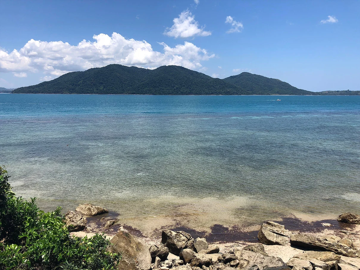 After getting sick I spent a lot of time staring at this view. This is the view from our dive deck where we also had turtle watch.