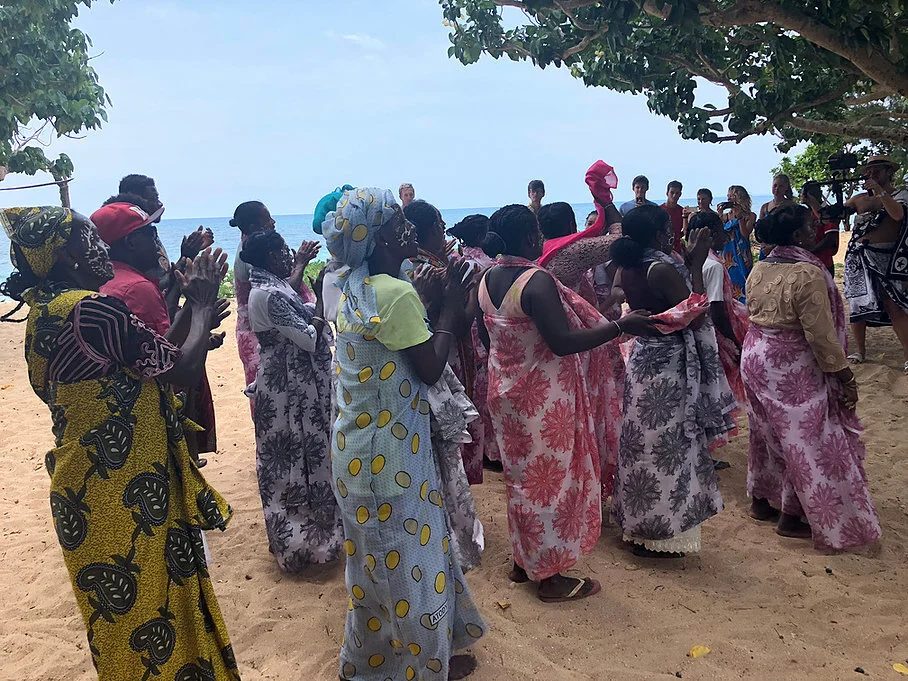 When the clinic was finished we joined in with the locals to celebrate.