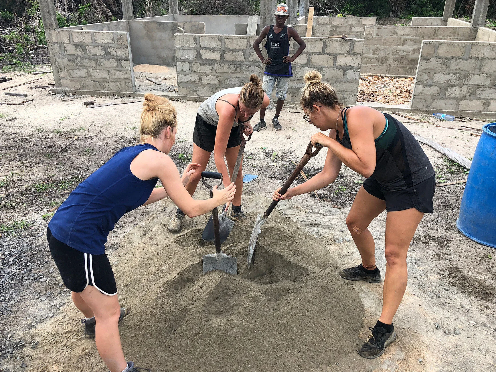 Getting to help build a health clinic on the mainland was one of the most special parts of my trip to Madagascar.