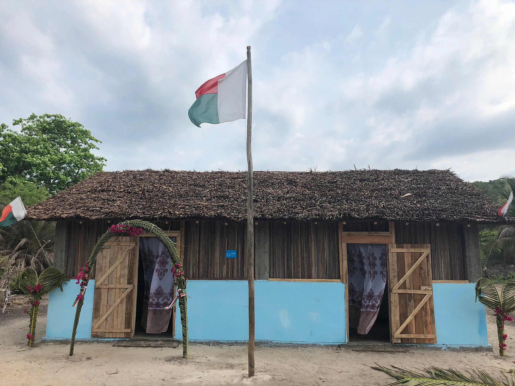 Getting to help build a health clinic on the mainland was one of the most special parts of my trip to Madagascar.