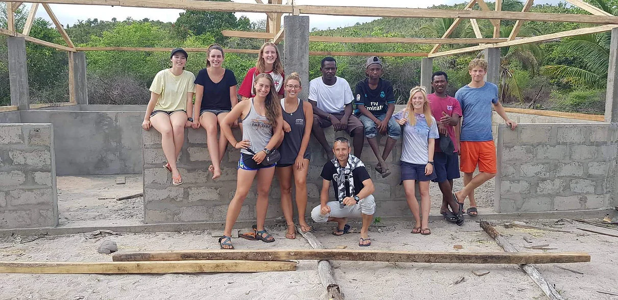 Getting to help build a health clinic on the mainland was one of the most special parts of my trip to Madagascar.