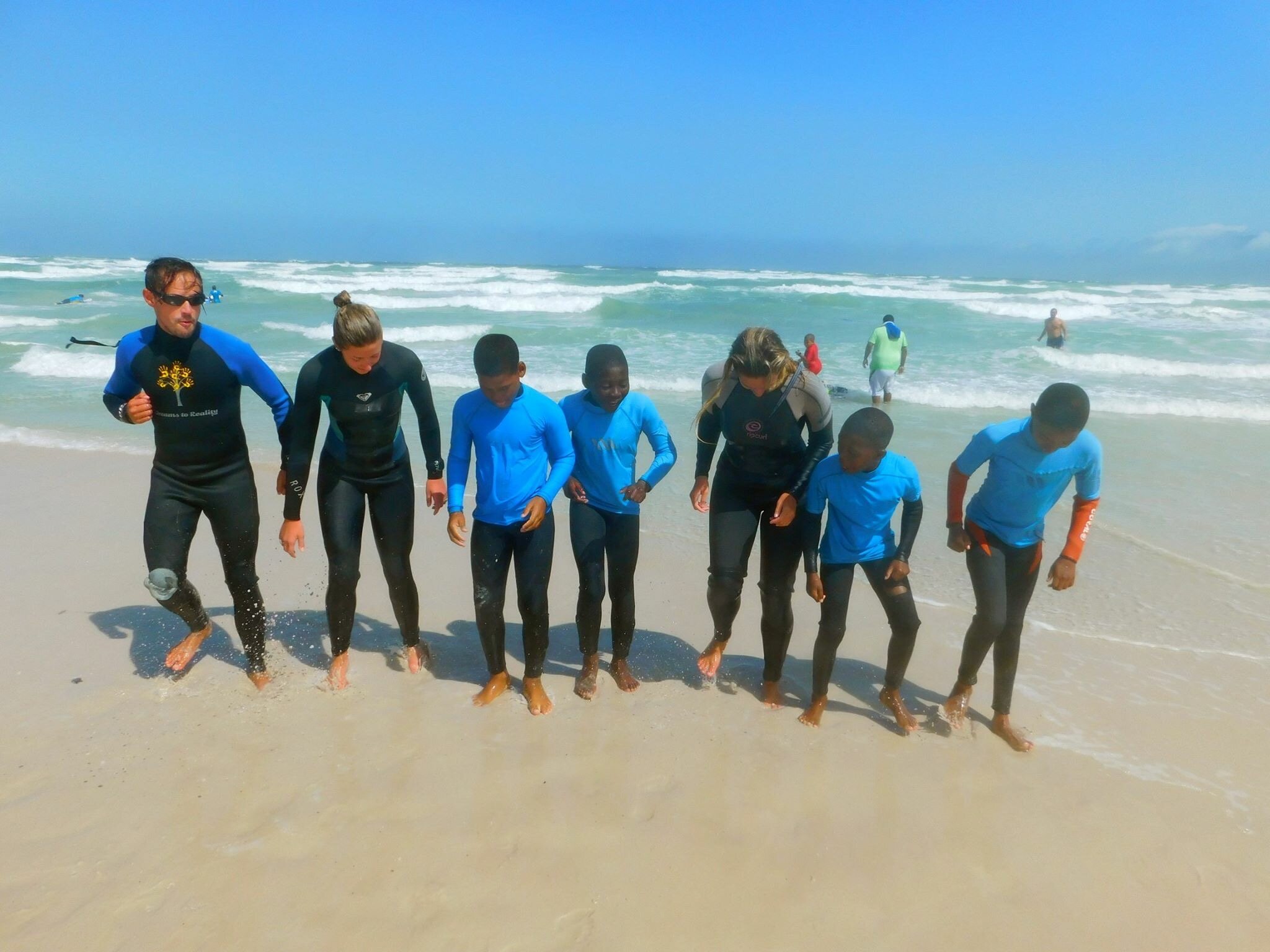 IVHQ South Africa. Dreams To Reality South Africa. Surf Outreach program.