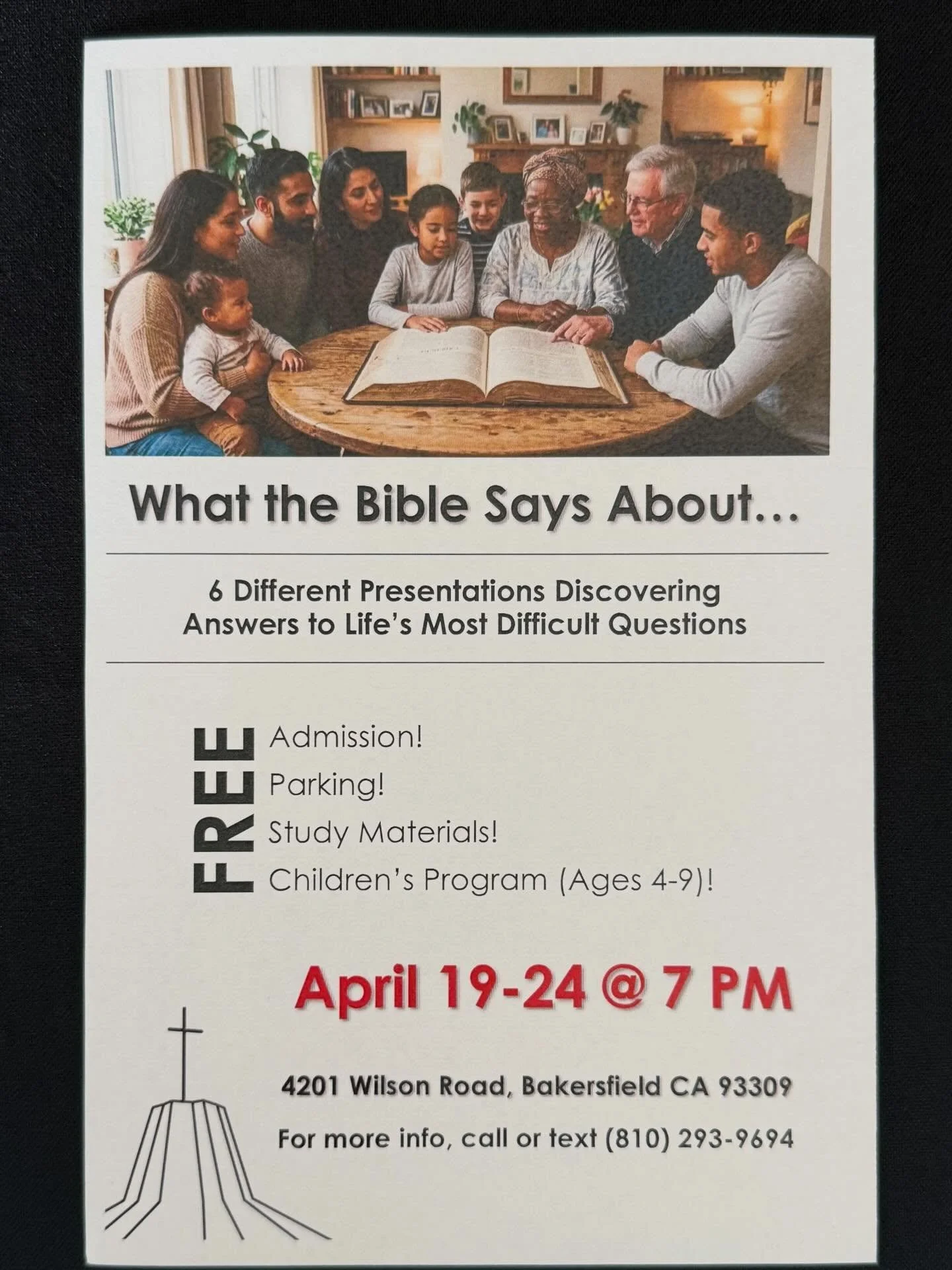 Bring a friend! TONIGHT April 19 @7pm