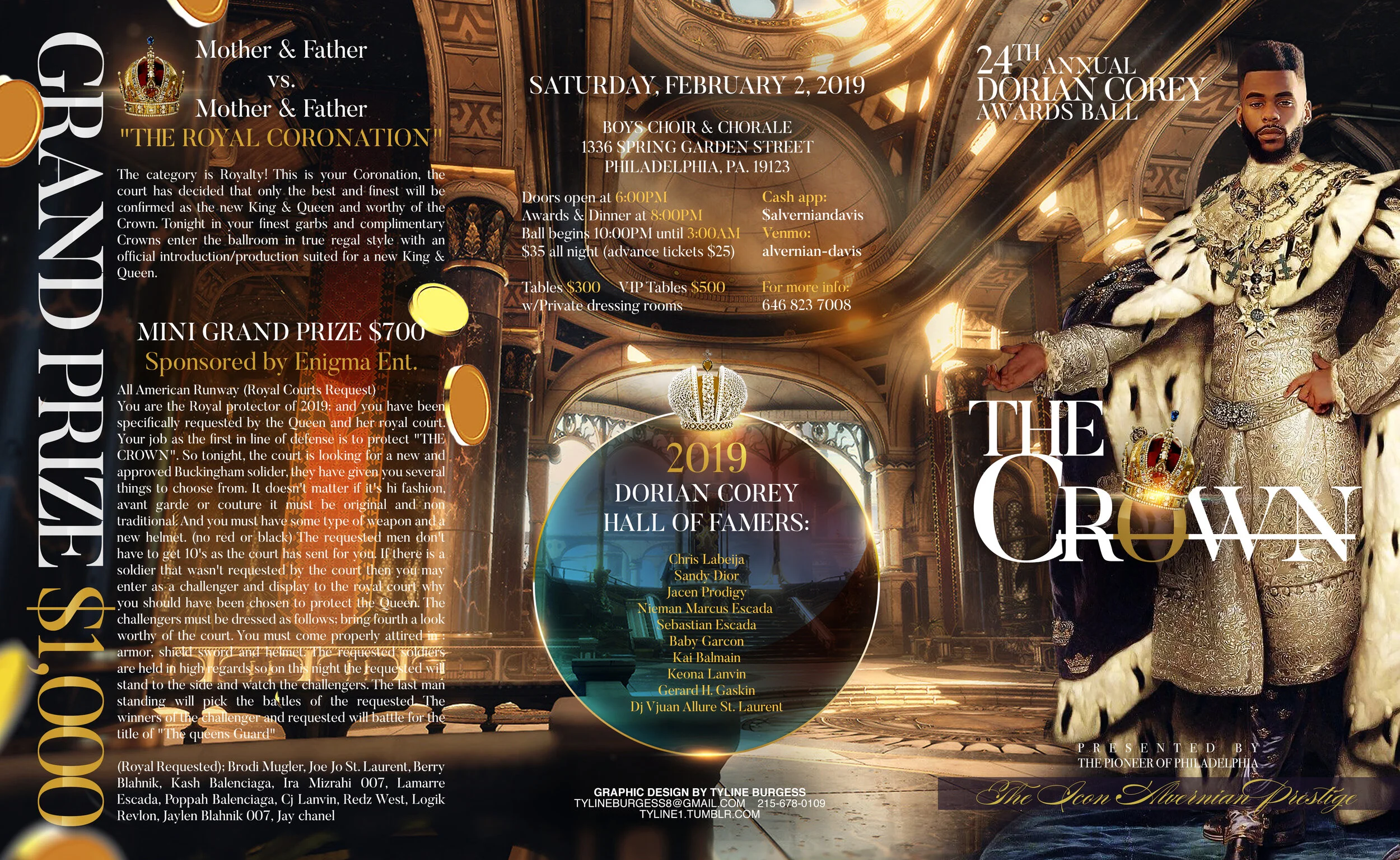 24th Annual Dorian Corey Awards Ball "The Crown"
