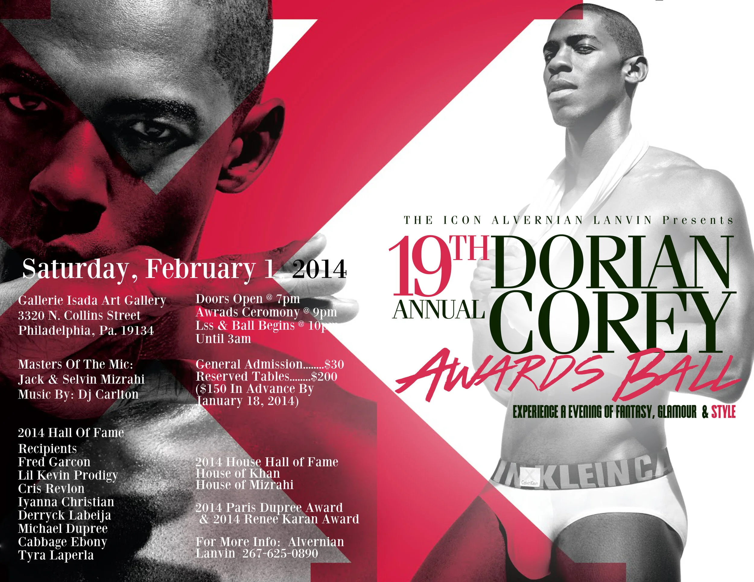 19th Annual Dorian Corey Awards Ball Cover