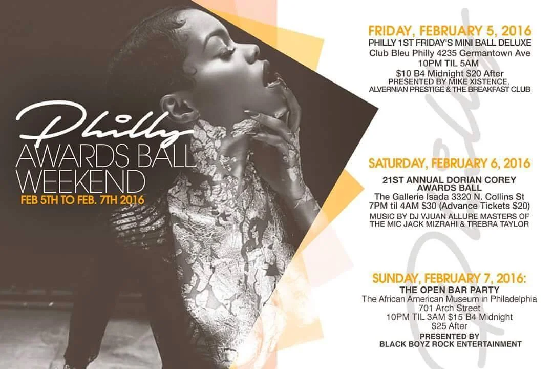 Philadelphia Awards Ball Weekend