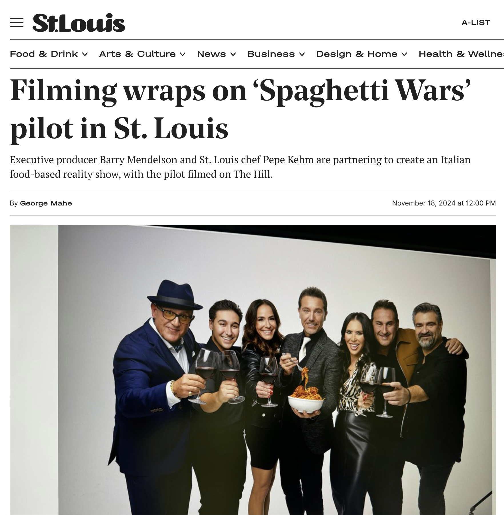 Spaghetti Wars Pilot Wraps!