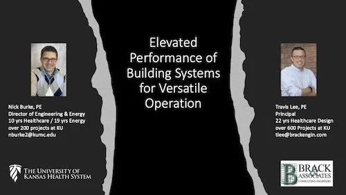 Elevated Performance of Building Systems for Versatile Operation