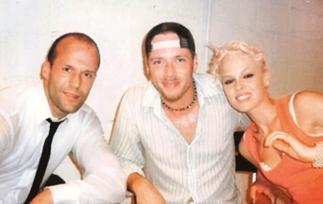 Found this pic this morning. My brother Josh came and stayed with me in Miami while I was filming Transporter 2. We had the best time. In this pic, we&rsquo;d gone and visited @jasonstatham on set (I had the day off) but Jason was filming a killer fi