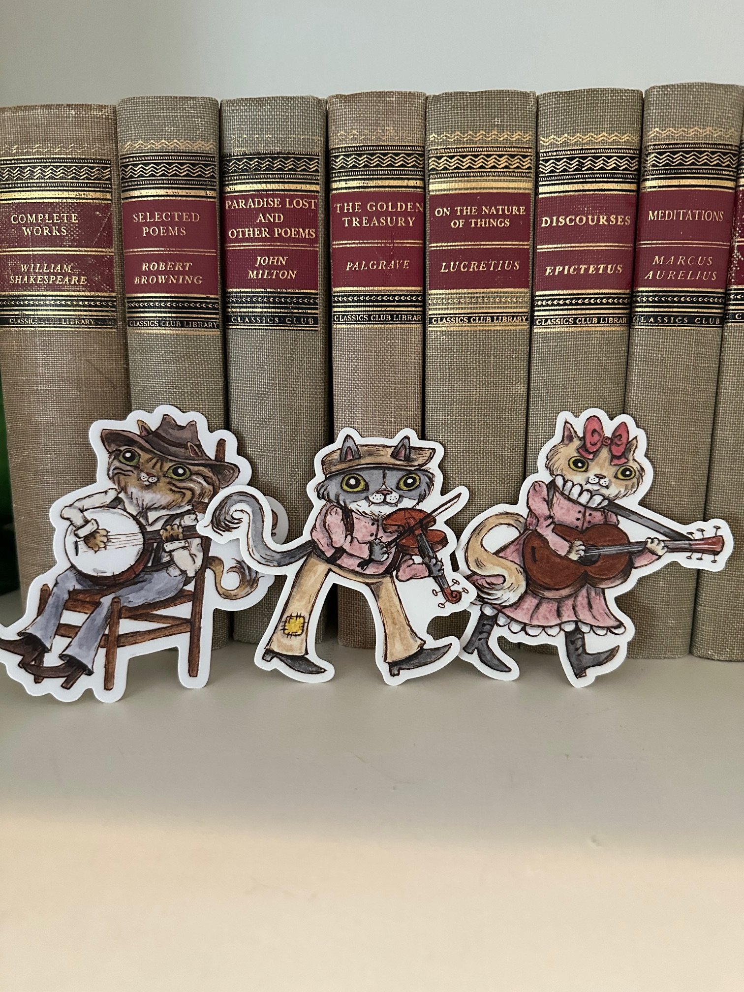 Band Cat Sticker Pack