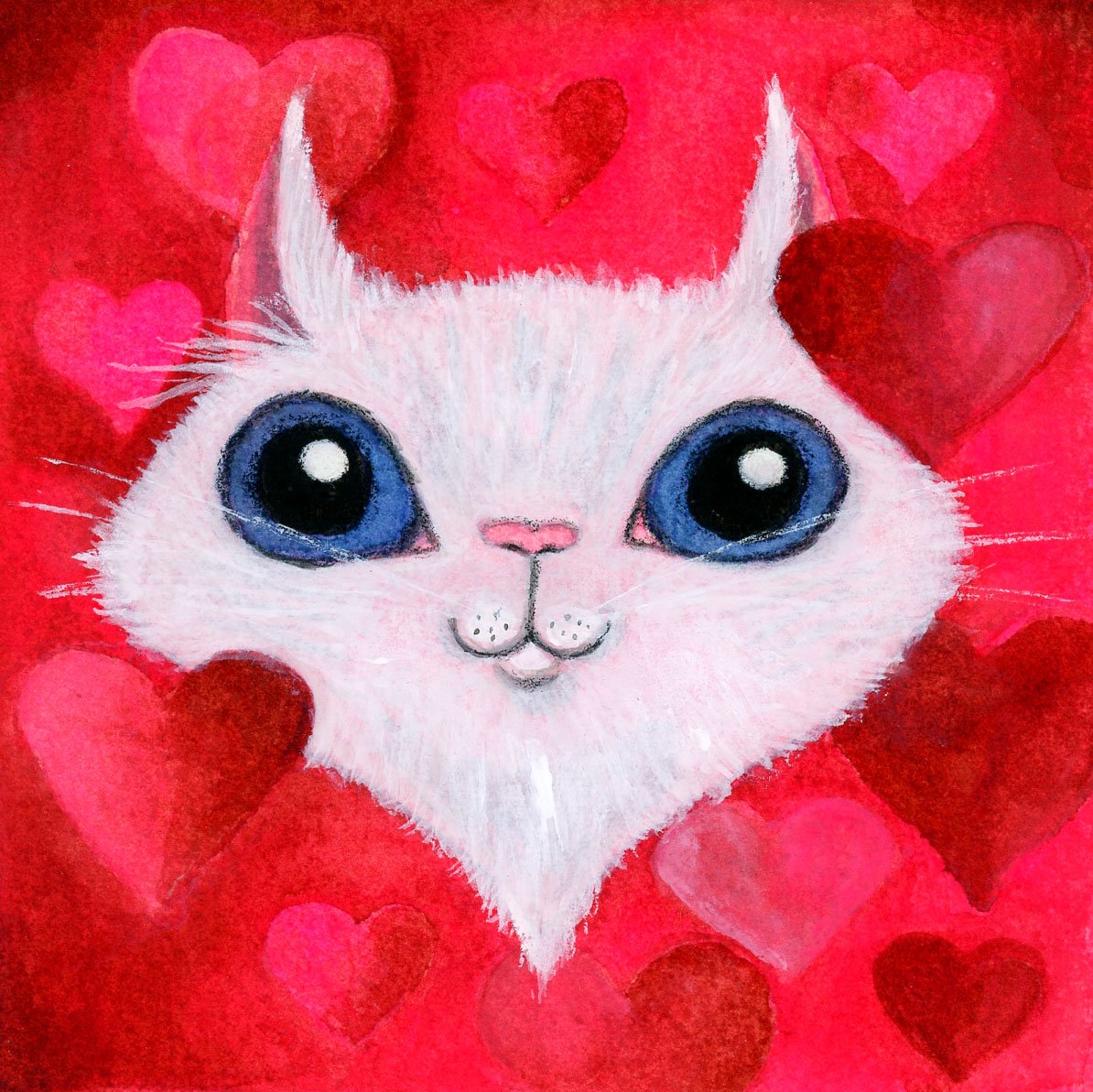 Sweetheart Kitty- Mini