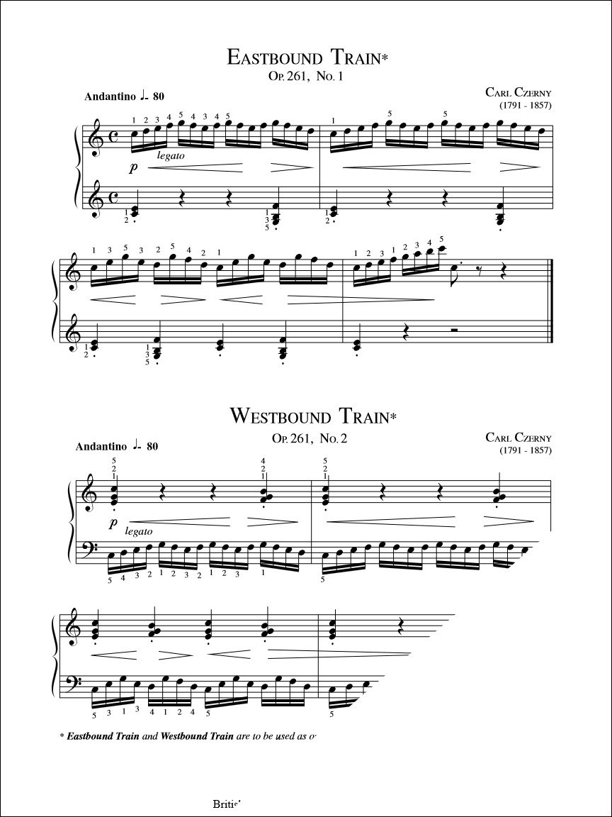 Eastbound Train (Op. 261 No. 1) - Czerny