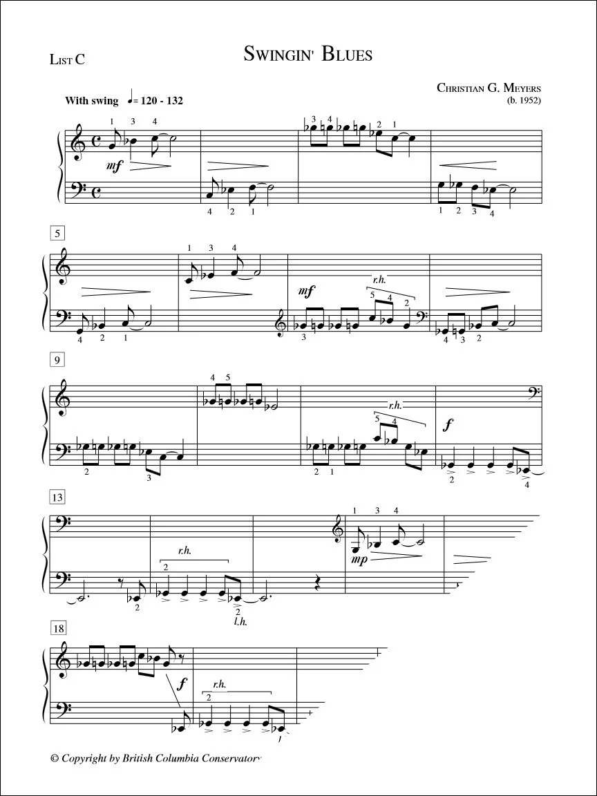 Swingin' Blues - Meyers