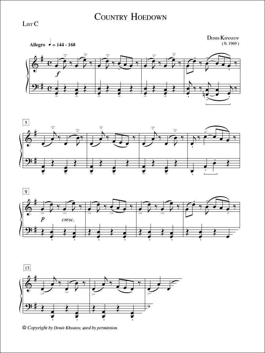 Country Hoedown - Khvatov