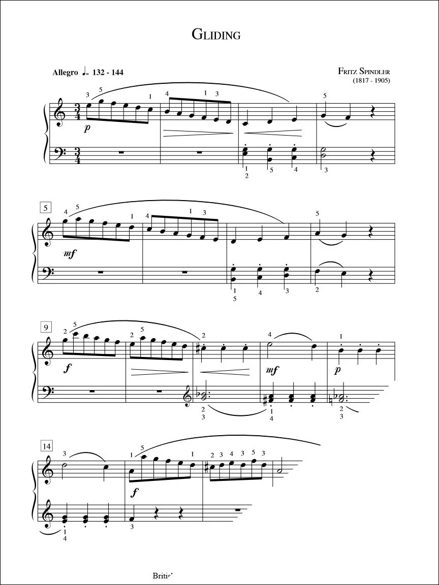 Gliding - Spindler