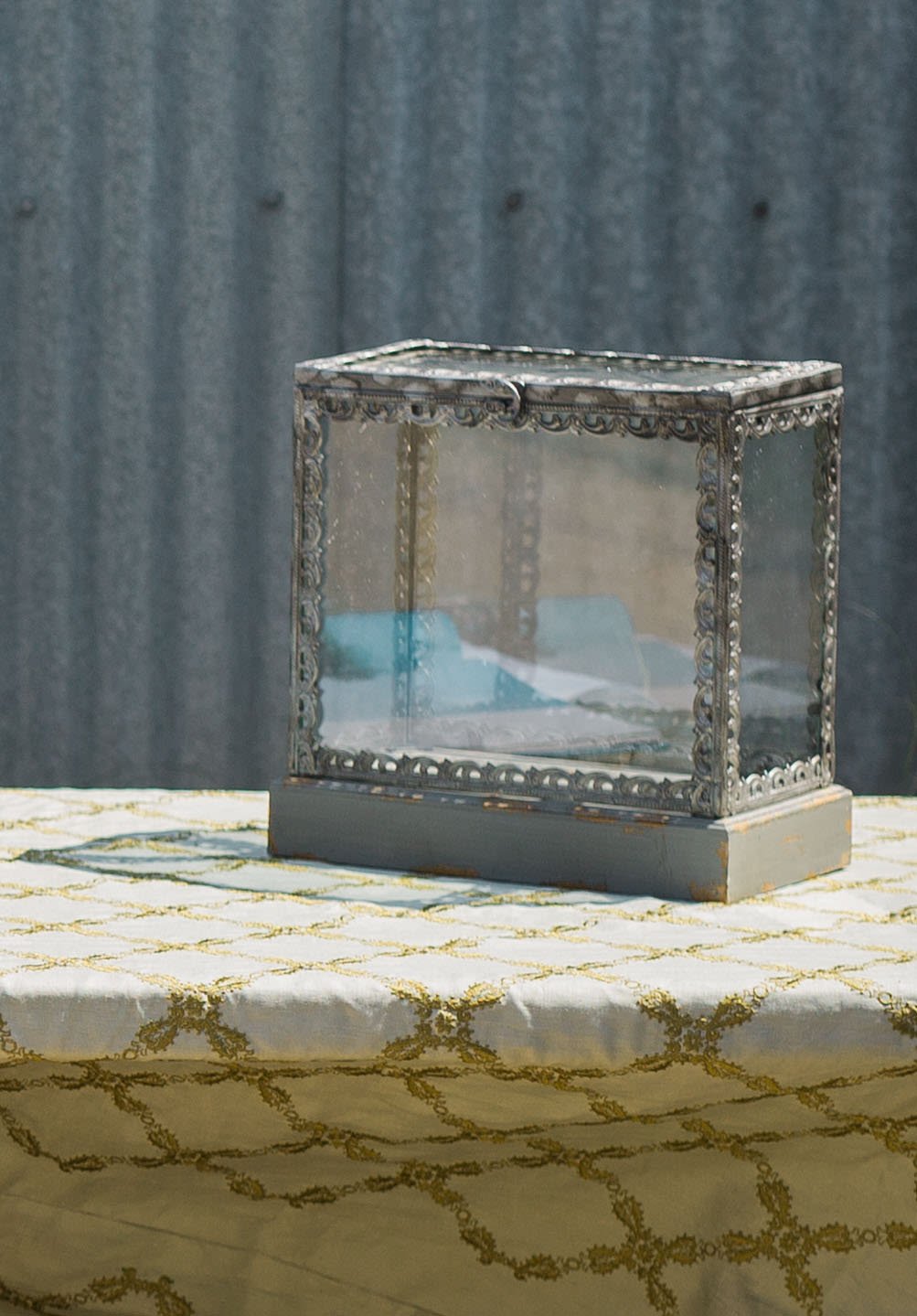 Glass Card Box