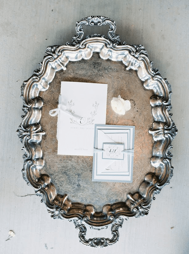 Assorted Silver Trays