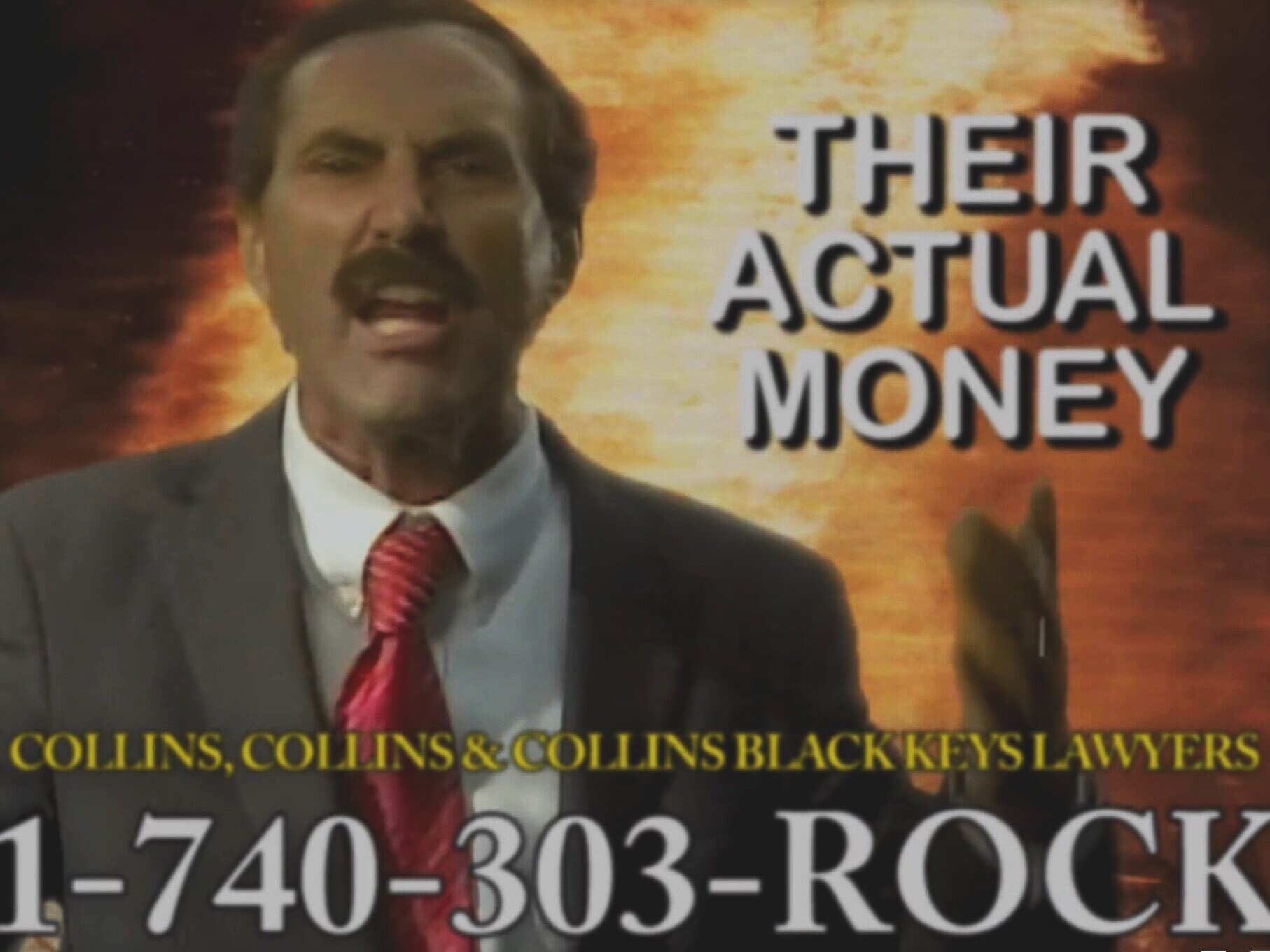 The Black Keys "Let's Rock" Lawyer Commercial
