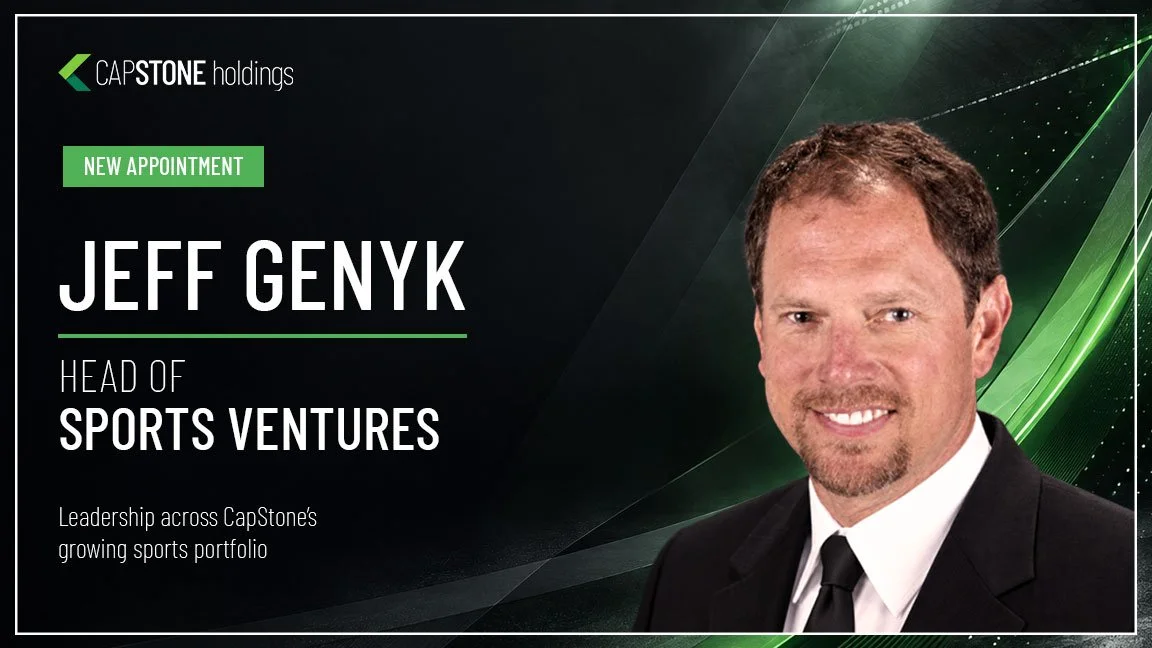 Jeff Genyk Named Head of Sports Ventures