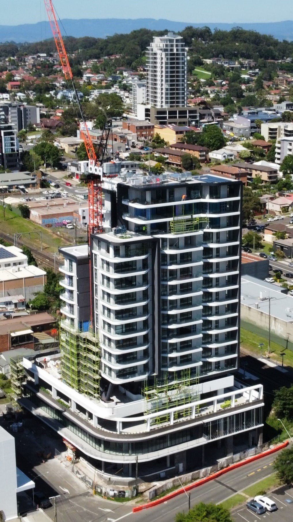  Progress of Blaq Projects’ 16 Belmore Street development in Wollongong 