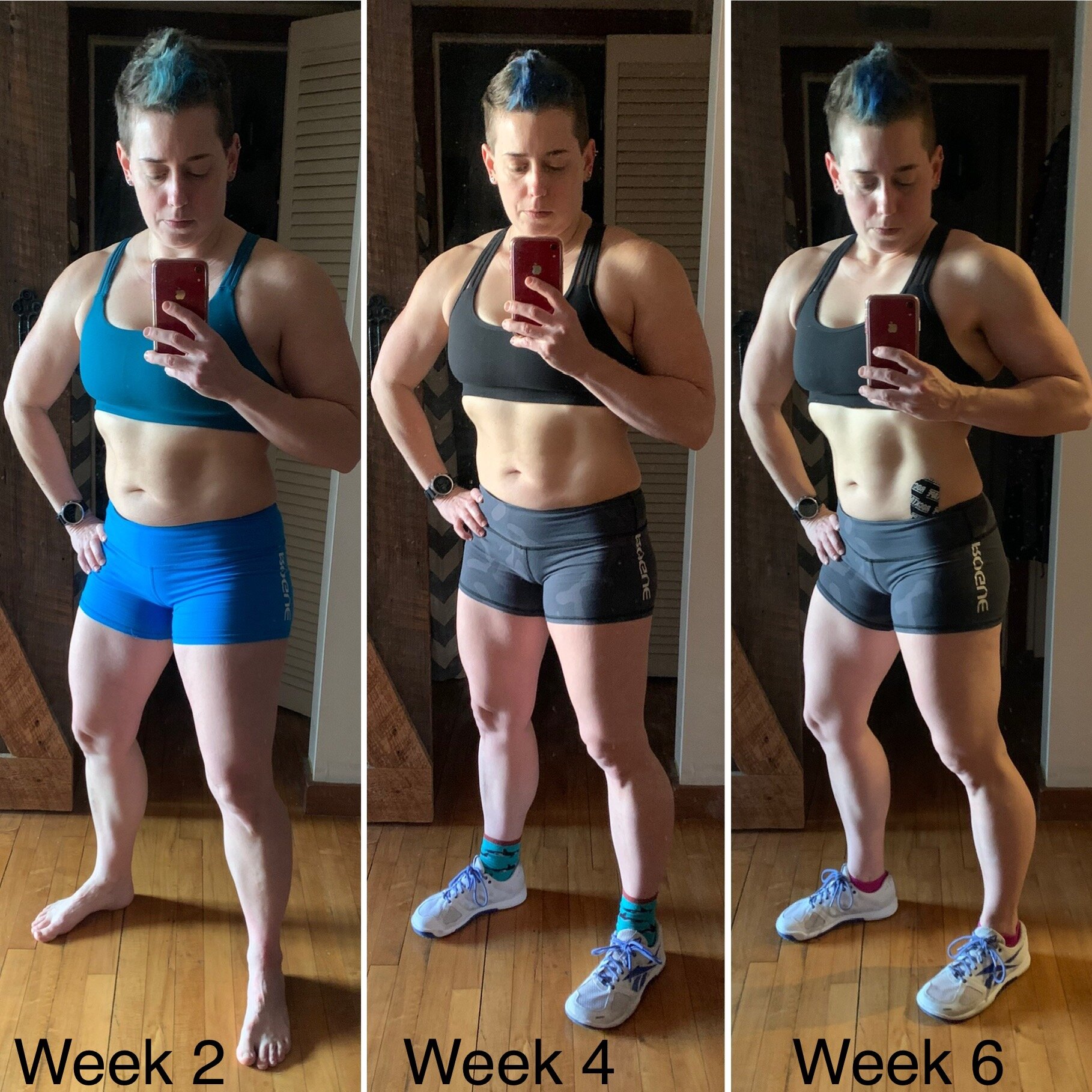 ‘Transformation’ photos look different when you’ve been in the game awhile. There isn’t ‘room’ for huge dramatic changes anymore. But I’m not mad at what’s happening here. 😎