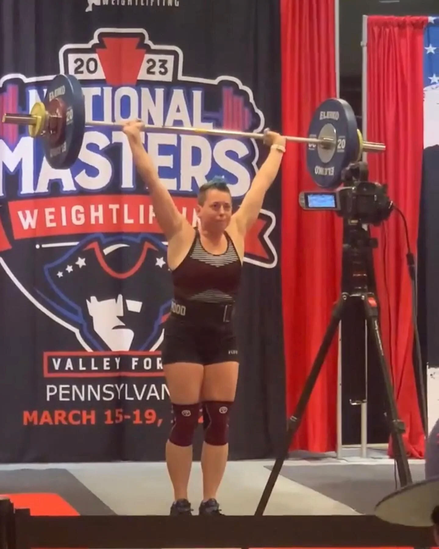 Today was a great experience, in both senses of the phrase. 🏋️&zwj;♀️

Snatch: 50/53x/56x. Those last two misses were actually a reflection of a nothing-to-lose attitude. 🔥 Snatch is my stronger lift; the opener was easy money, and the bar was movi