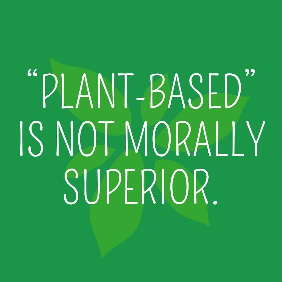 🌱 Disclaimer: this post is NOT a judgment on ethical vegetarianism/veganism. Everyone has the right to fuel their body in the way that feels best to them, and with a bit of extra awareness, the decision to avoid animal products can certainly be carr