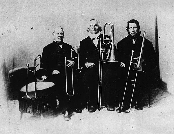 Moravian trombonists (1800's).JPG