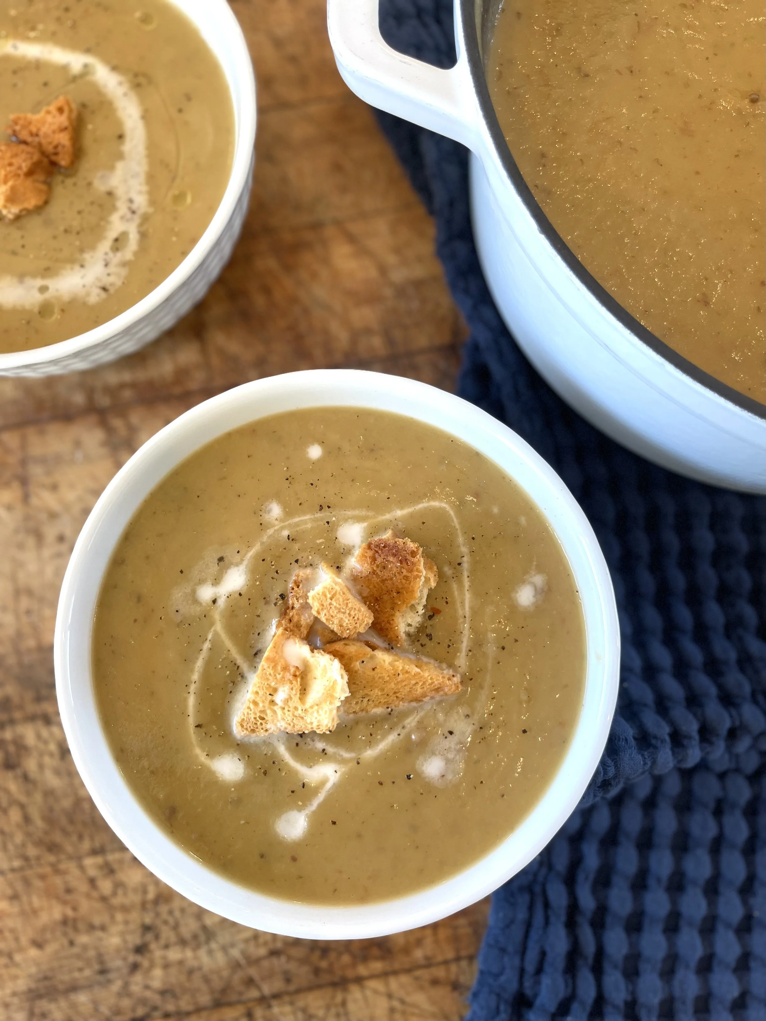 Seasonal Sunchoke Soup