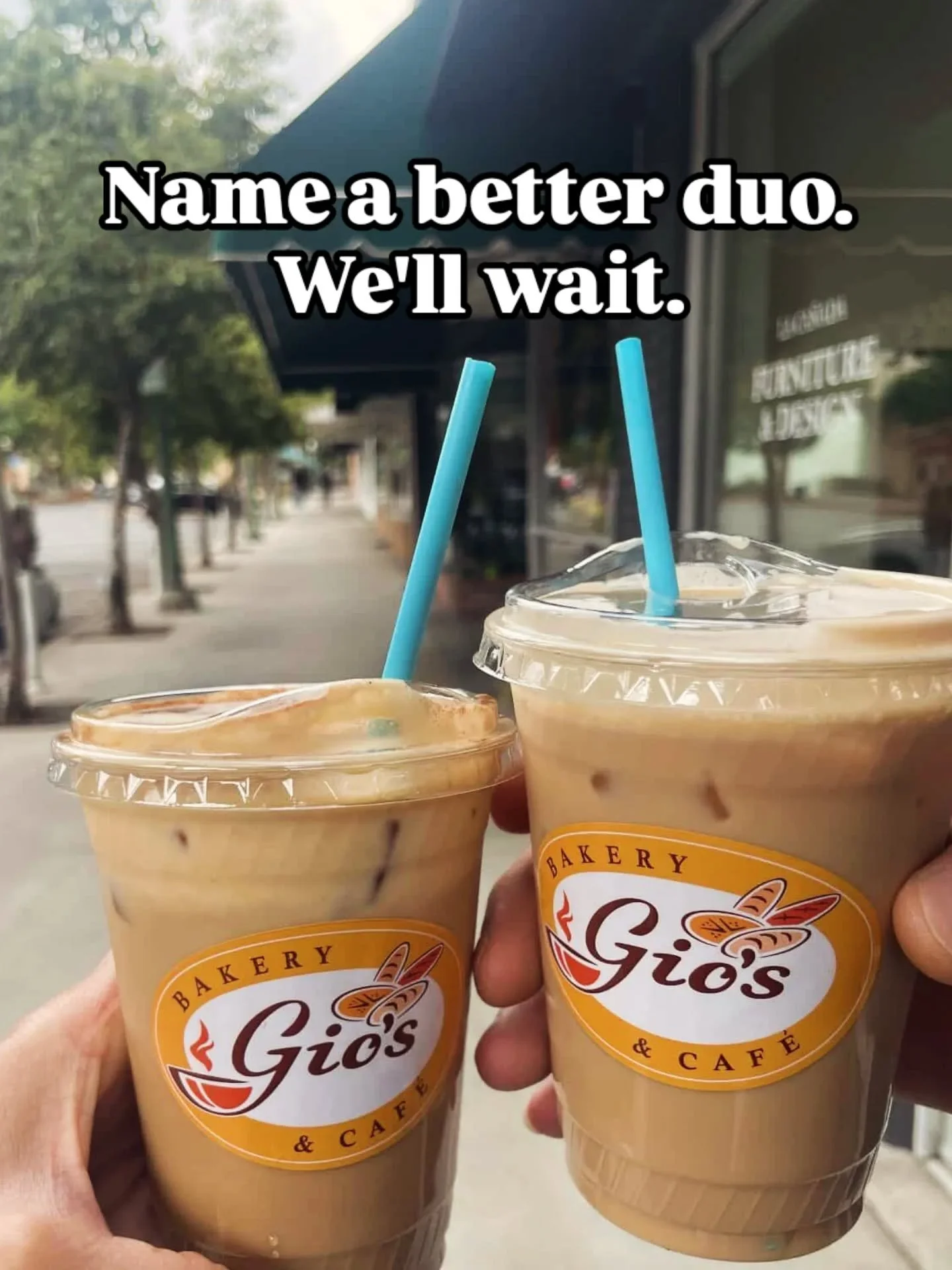 What's better than one cup of coffee? TWO obviously!
Now, the real question is: are you team Iced Latte 🧊 or team Hot Latte 🔥?
