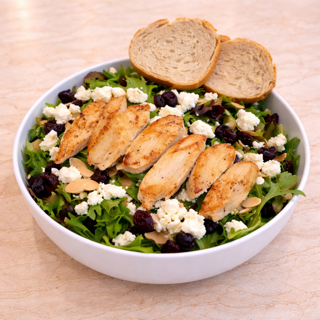 Cranberry Almond Chicken Salad