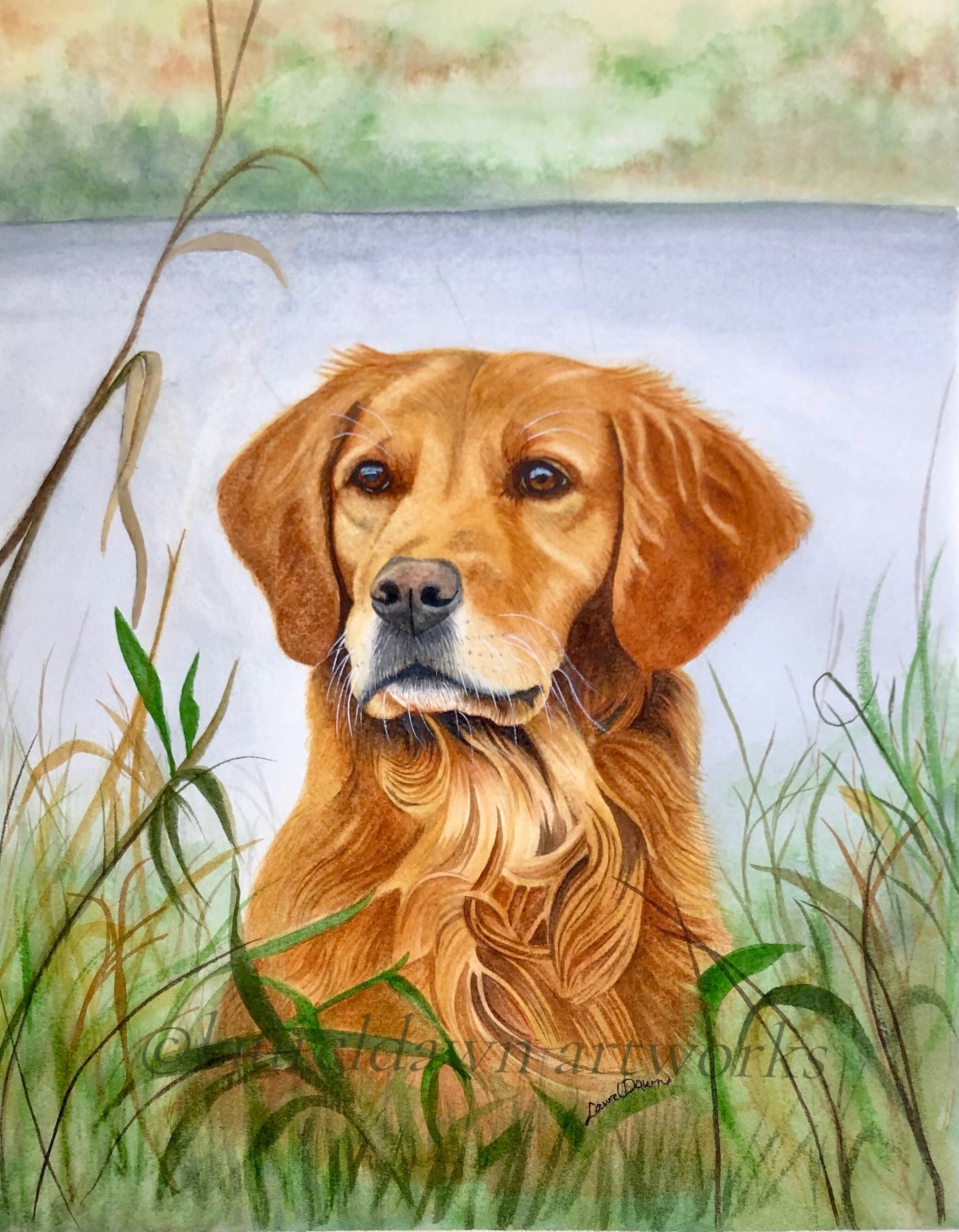 Commission - 11" x 14"