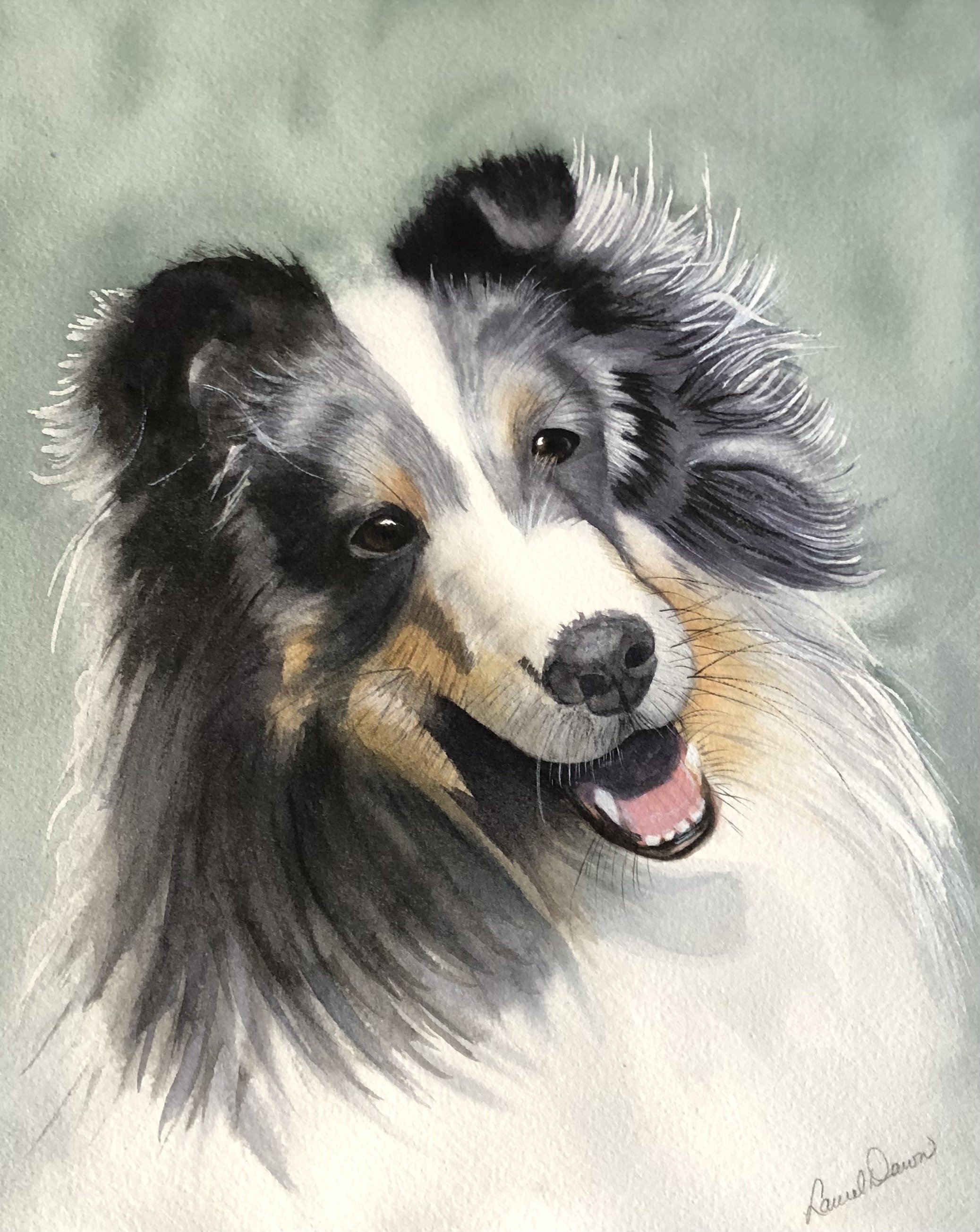 Griffin - 8" x 10"