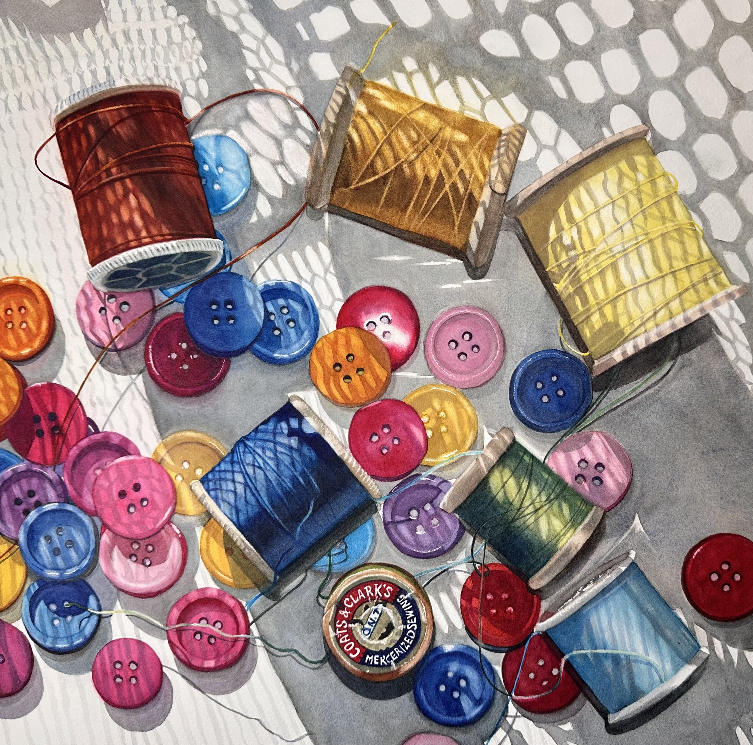 Buttoned Threads