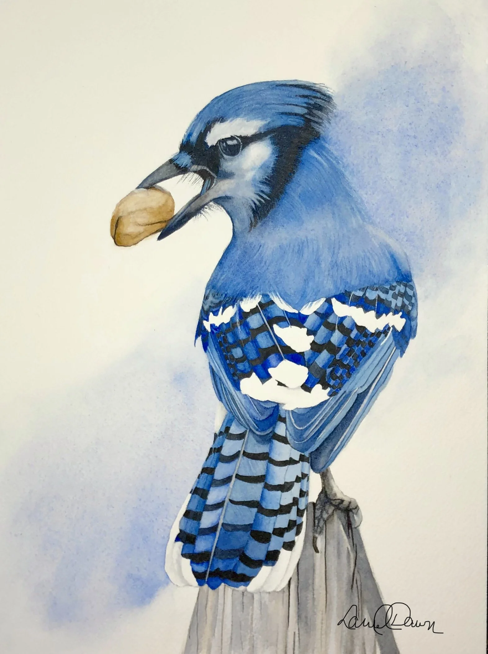 Bold Blue - Framed