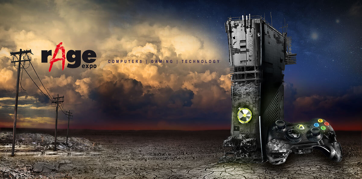 Rage expo - KV artwork creation