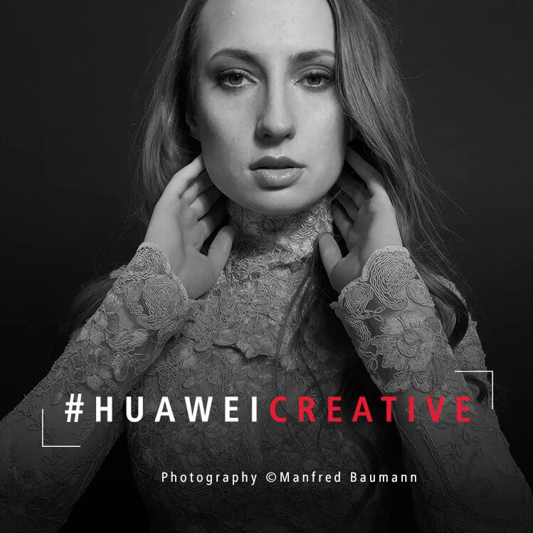 Huawei influencer program: Visual identity design