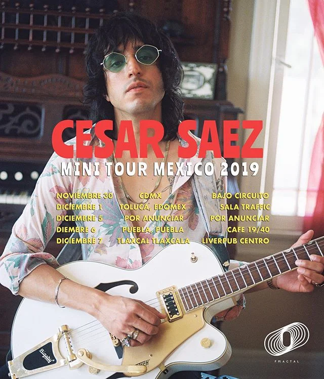 Amigx aqui las fechas de mi Mexico Mini-Tour:
Nov 30 - CDMX - Bajo Circuito * 
Diciembre 1 - Toluca - Sala Traffic *
Diciembre 5 - Show Sorpresa - por anunciar * 
Diciembre 6 - Puebla - Cafe 19/40 * Diciembre 7 - Tlaxcala - Liverpub Centro *
.
.
.
.
