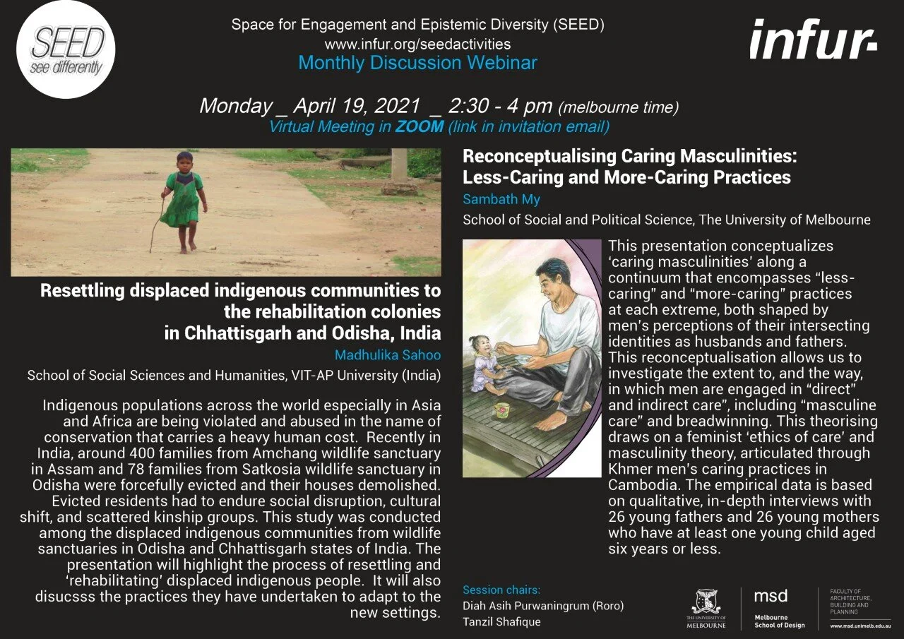 SEED Research Seminar / April 19, 2021 [Virtual Session]