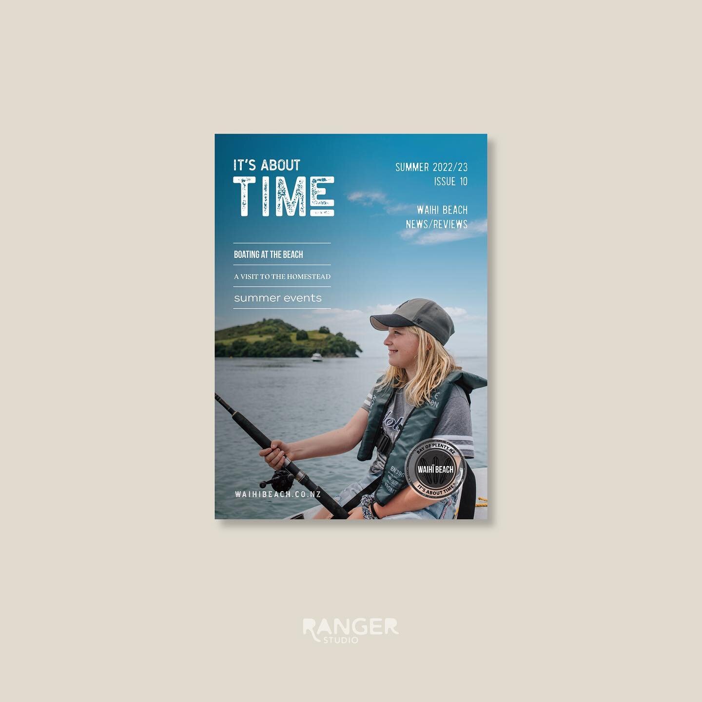 Who&rsquo;s read the latest It&rsquo;s About Time mag? ☀️ This one is a Summer whopper, with info all about boating, summer events and hidden gems around the beach. Check out the second page for a sneaky snap 🤗