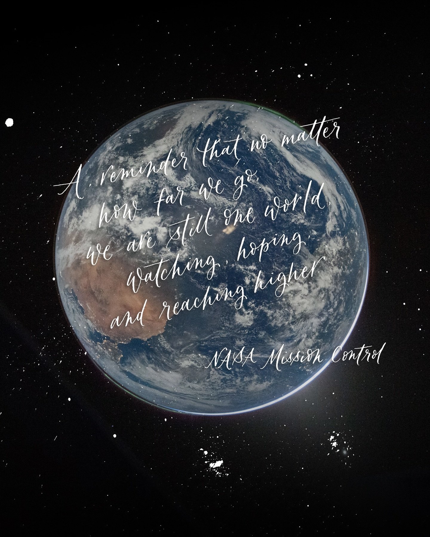 What a view 😍 Feeling insanely inspired and emotional over all of the footage and photos coming out of the Artemis II mission @nasaartemis. Anyone else? Totally incredible and we are so small. 

Image credit: NASA @nasa