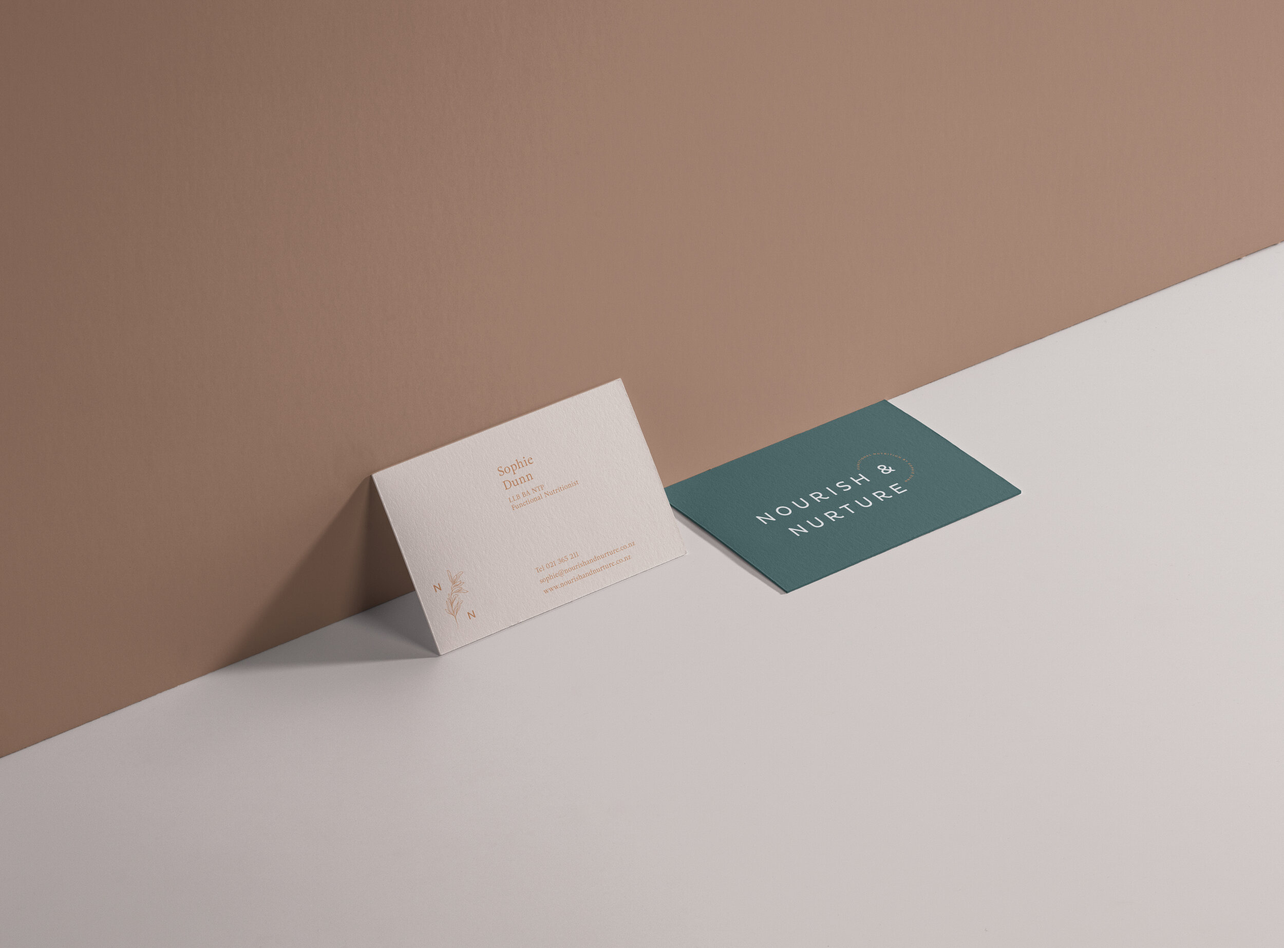 Nourish & Nurture By Sophie Dunn_Business Card Design Mockup.jpg