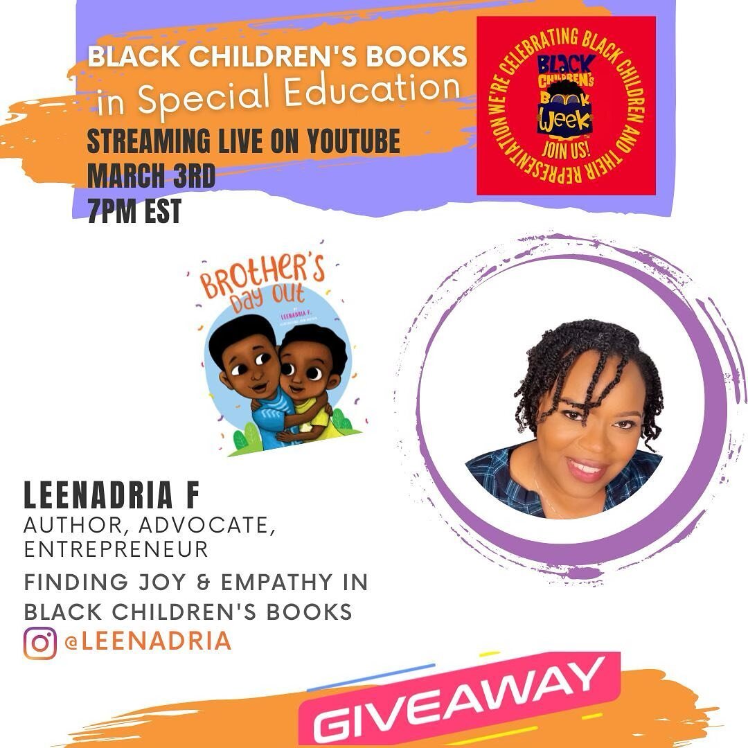 👉🏾🔗LINK IN BIO! Excited! Tonight we are talking about the importance of Black Children&rsquo;s Books in Special Education. LIKE FOLLOW SHARE! 💥

It&rsquo;s important that marginalized communities like the ones we come from feel seen and heard. Th