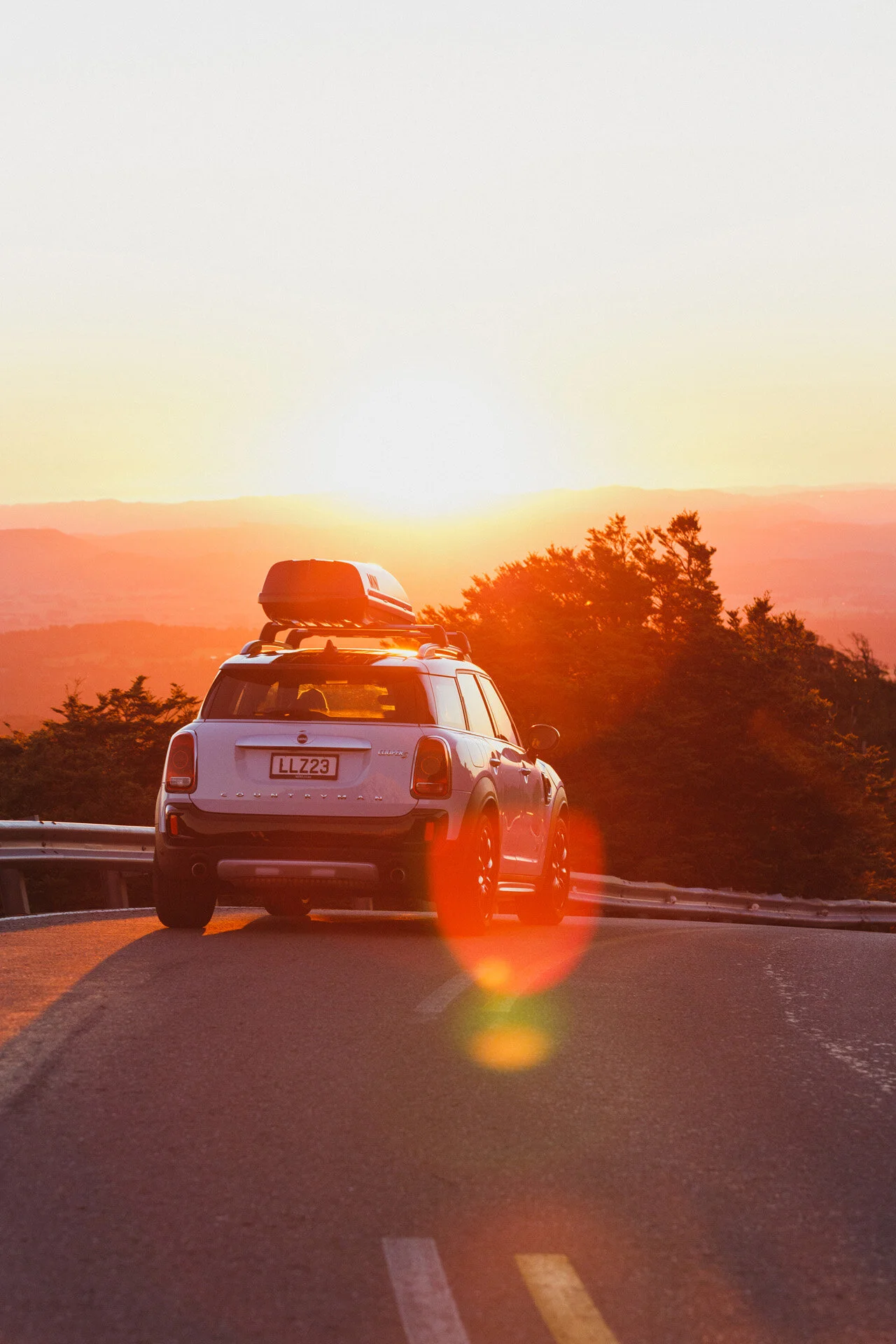 MINI New Zealand Campaign Advertising Photography sunset 