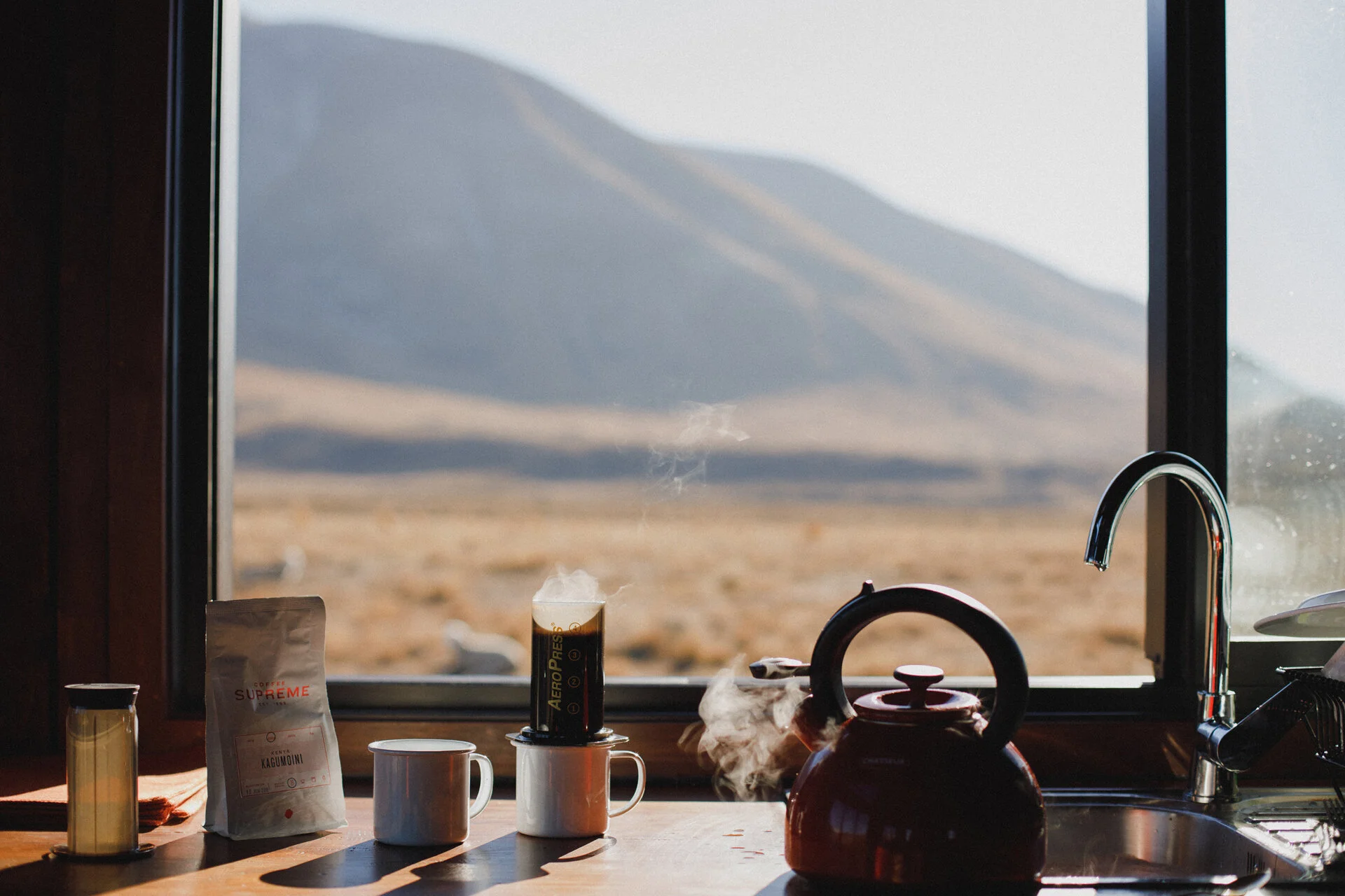 lifestyle coffee photography setup south island nz tauranga papamoa travel adventure photographer